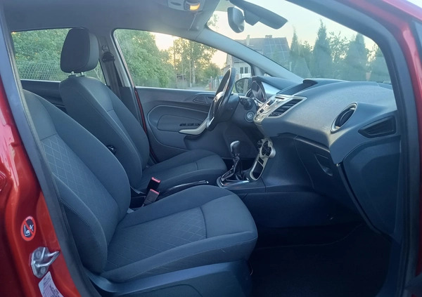 Ford Fiesta cena 18990 przebieg: 125200, rok produkcji 2009 z Sulechów małe 211